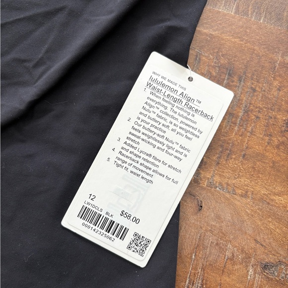 Lululemon Align Tank Waist Length - Picture 2 of 4